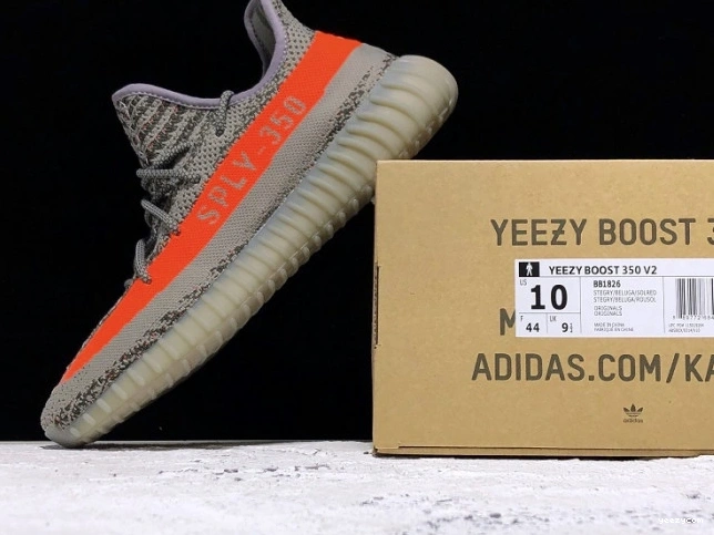 Solar Yeezy Adidas Boost Red 350 v2 BB1826 Beluga 0805